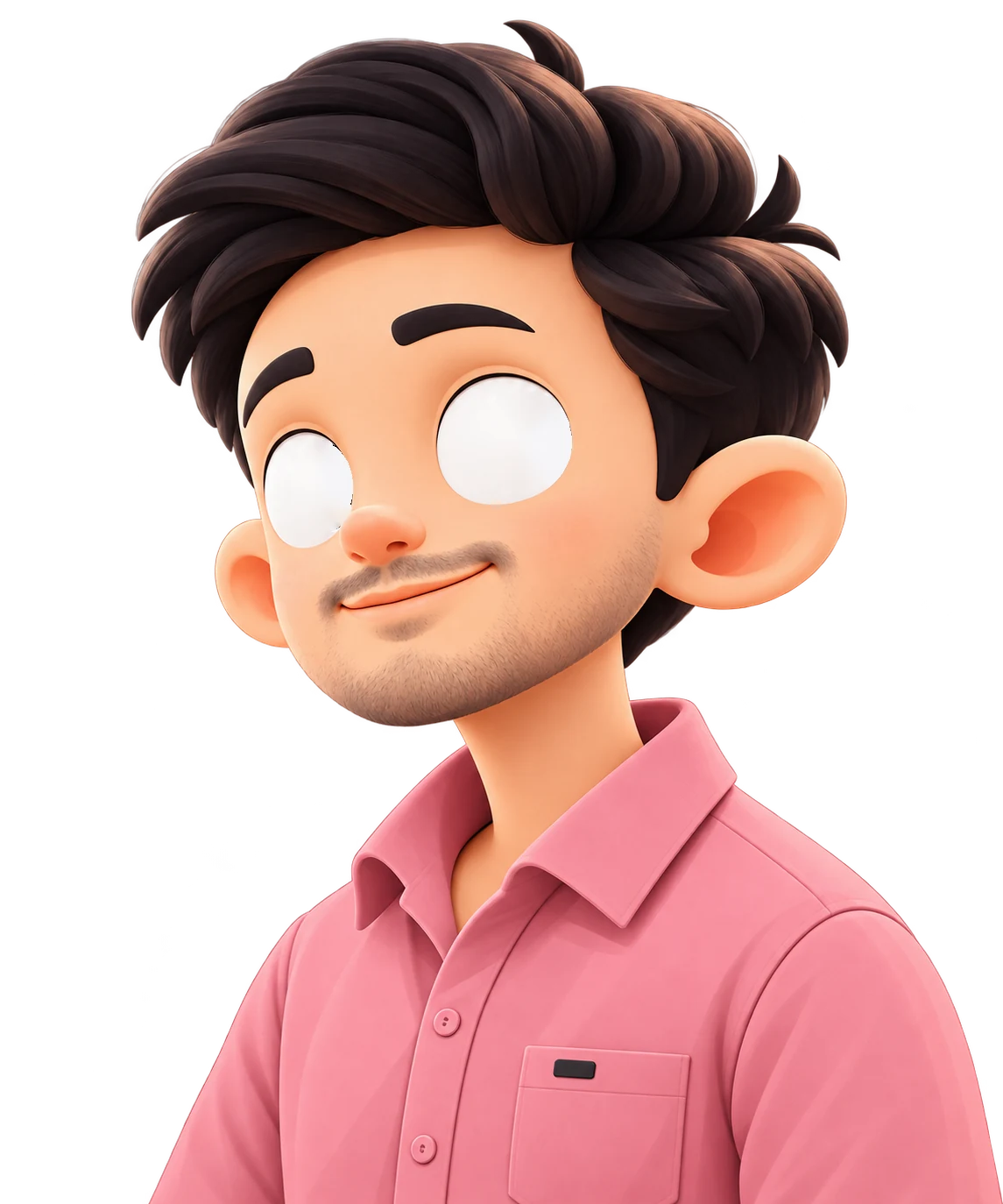 Illustrated portrait of Aniket Kale